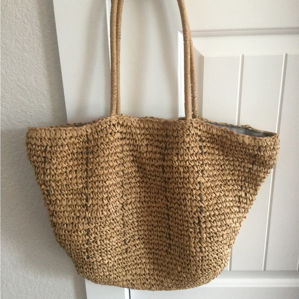 Hearth & Hand Straw Bag